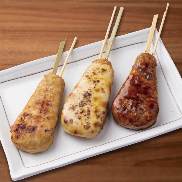 つくね串３種盛りあわせ