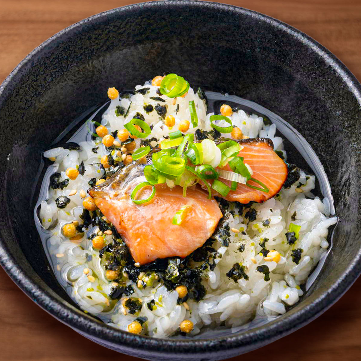 お茶漬け（鮭・梅・わさび）